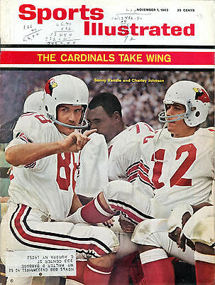 Sports Illustrated Magazine November 1 1968 Charley Johnson EX 060716jhe