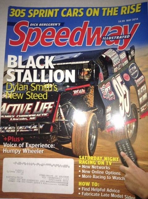 Speedway Illustrated Magazine Dylan Smith's Ride May 2014 040617NONRH
