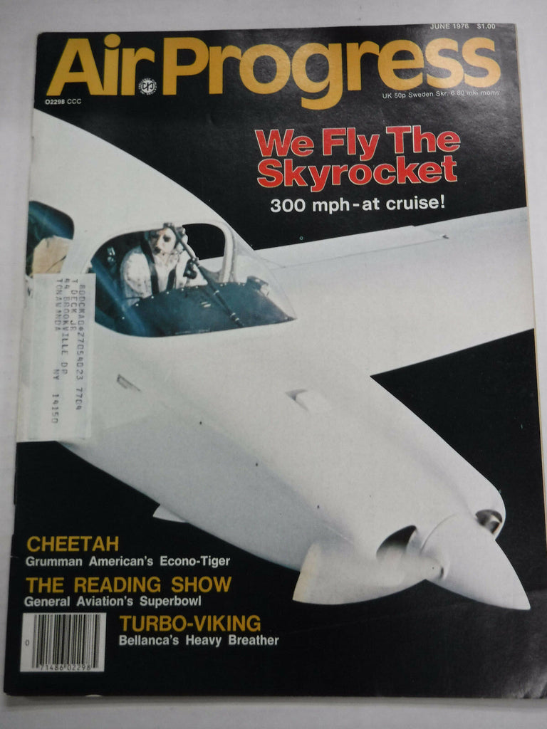 Air Progress Magazine The Skyrocket June 1976 121416R