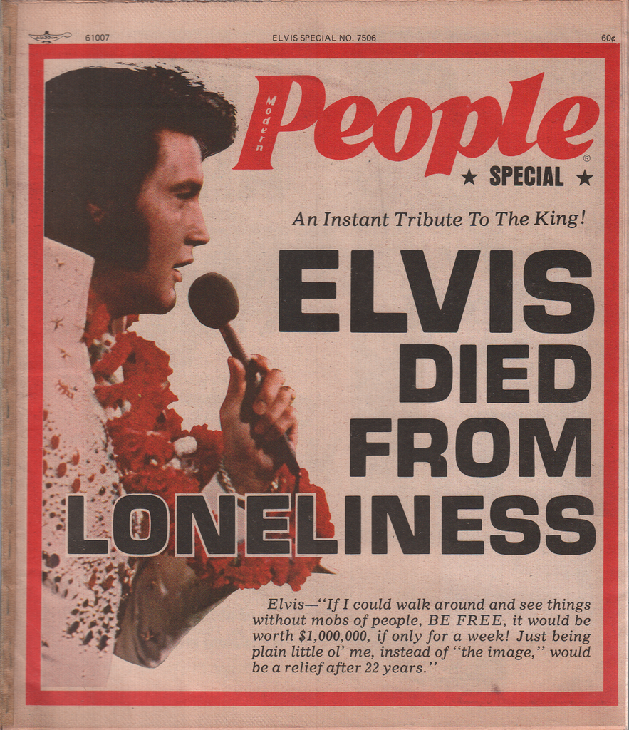 Modern People Special Elvis Presley Special No.7506 040720DBE