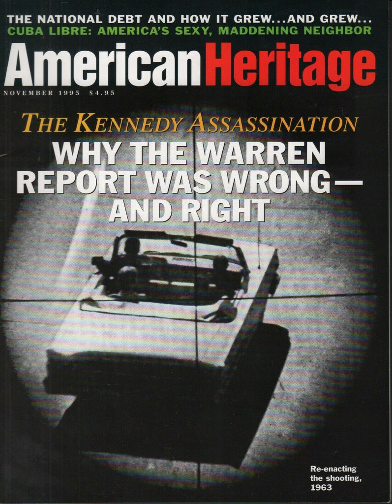 American Heritage November 1995 John F Kennedy Assassination 072619AME