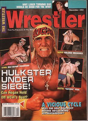 The Wrestler December 1994 Hulk Hogan, Sting, Van Vader VG 012016DBE