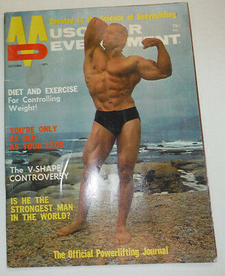 Muscular Development Magazine Elias Petsas October 1971 112514R