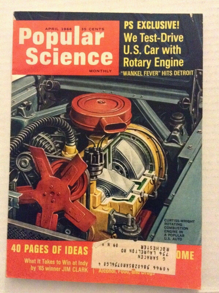 Popular Science Mag Rotary Engine Cars April 1966 092319nonrh