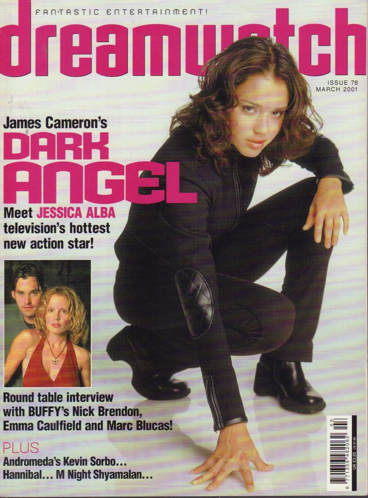 Dreamwatch March 2001 Jessica Alba, James Cameron 040617nonDBE