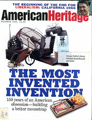 American Heritage Magazine October 1996 The Most Invented Invention EX 032116jhe