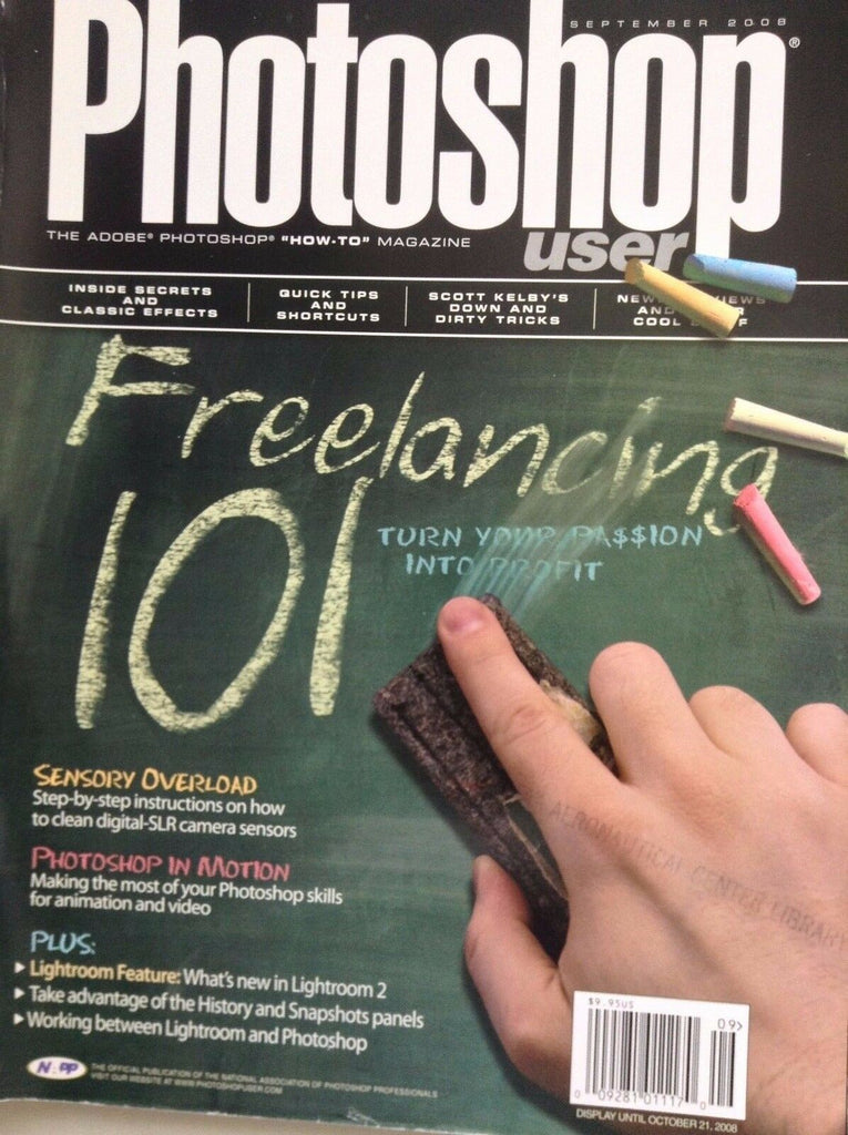 Photoshop User Magazine Freelancing 101 September 2008 FAL 100417NONRH