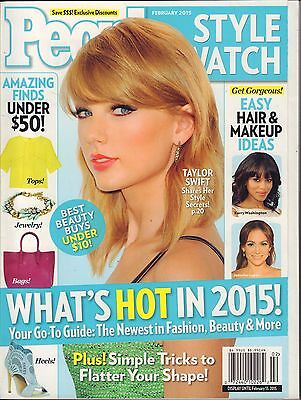 People Stylewatch Febraury 2015 Taylor Swift, Jennifer Lopez VG 062816DBE