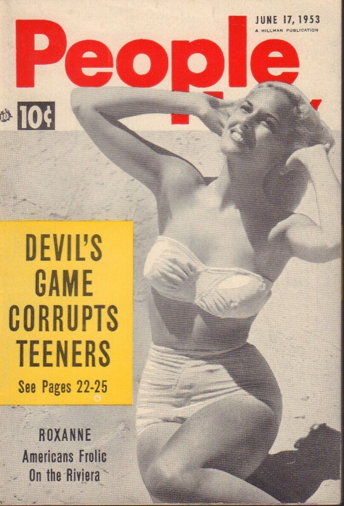 People Today Digest June 17 1953 Brigitte Bardot Cheesecake Pin Up 091318AME