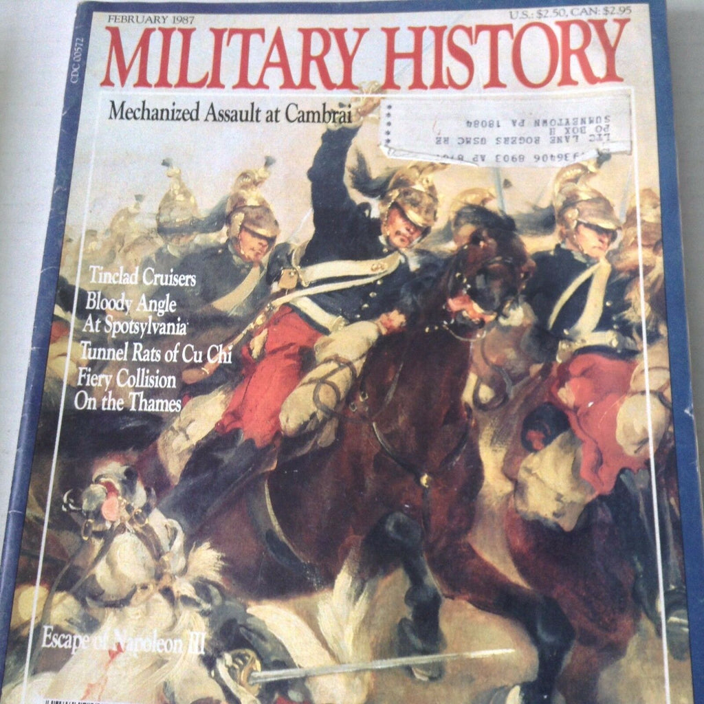 Military History Magazine Mechanized Assault Cambrai February 1987 071417nonrh