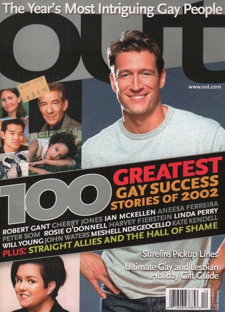 Out December 2002 Ian Mckellen Linda Perry Robert Grant 091118DBE