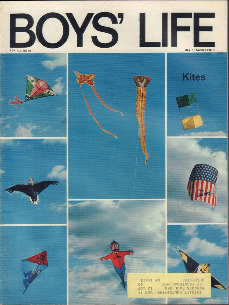 Boys Life May 1974 Kites w/ML 011717DBE