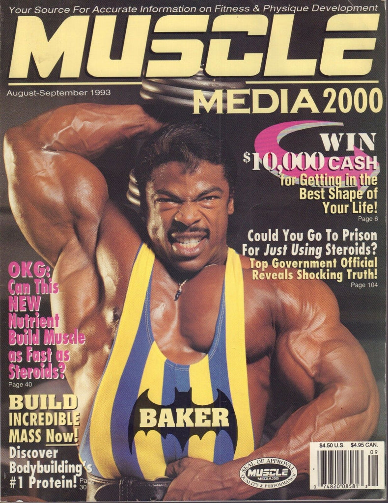 Muscular Media 2000 August September 1993 Aaron Baker 060717nonDBE