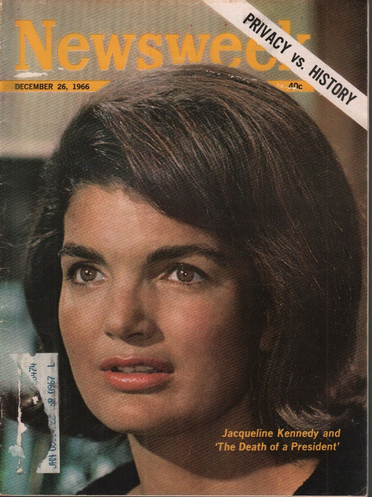 Newsweek December 26 1966 Jackie Jacqueline Kennedy JFK 073019AME