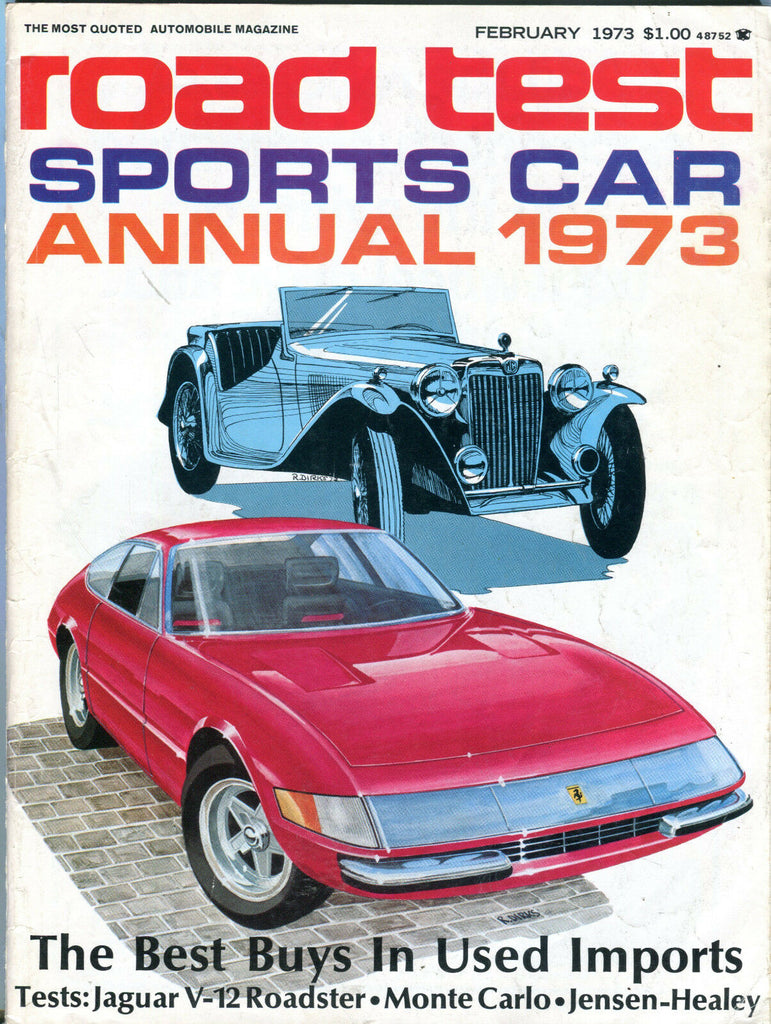 Road Test Magazine February 1973 Sports Car Annual VGEX 082516jhe