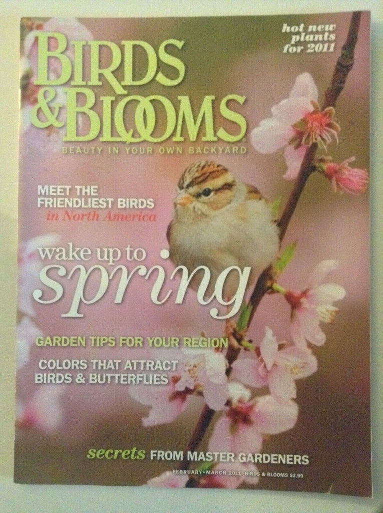 Birds & Blooms Magazine The Friendliest Birds Feb/Mar 2011 041119nonrh