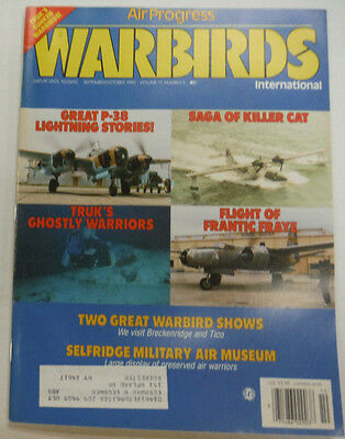 Airprogress Warbirds Magazine Great P-38 Lightning October 1992 WITH ML 050515R