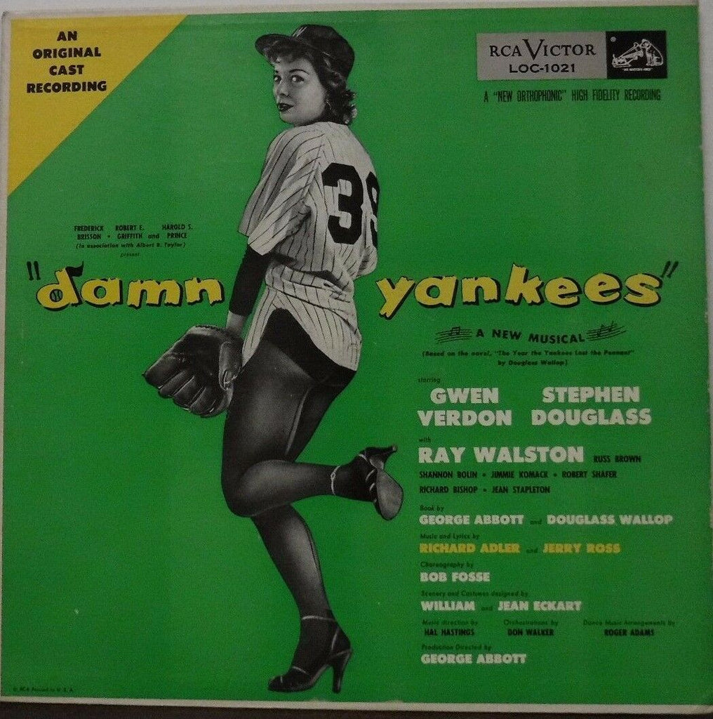 Damn Yankees an orig. cast recording 33RPM LOC1021 RCA Victor 111116LLE#2