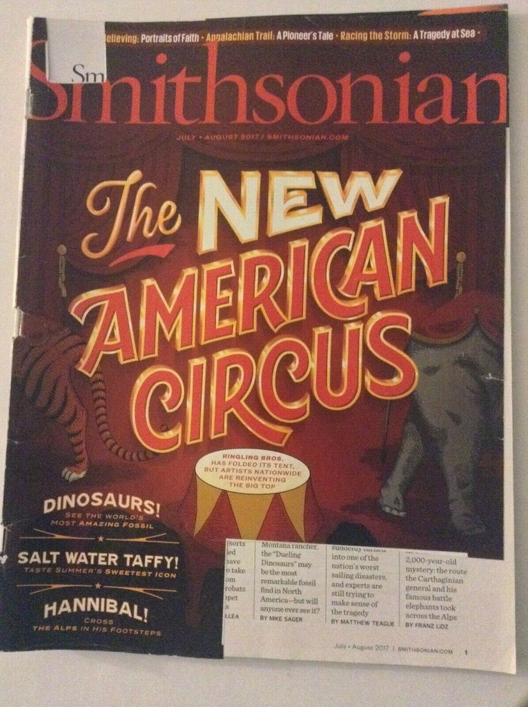 Smithsonian Magazine New American Circus July/August 2017 052619nonrh
