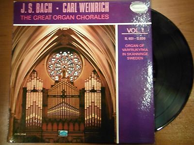 33 RPM Vinyl JS Bach The Great Organ Chorales Westminster Rec XWN19048 051215SM