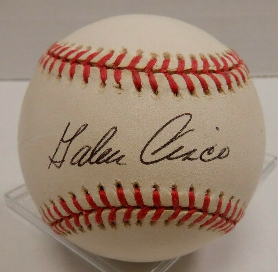 Galen Cisco NY Mets Signed Rawlings OLB-1 Baseball wCOA 012120DBT