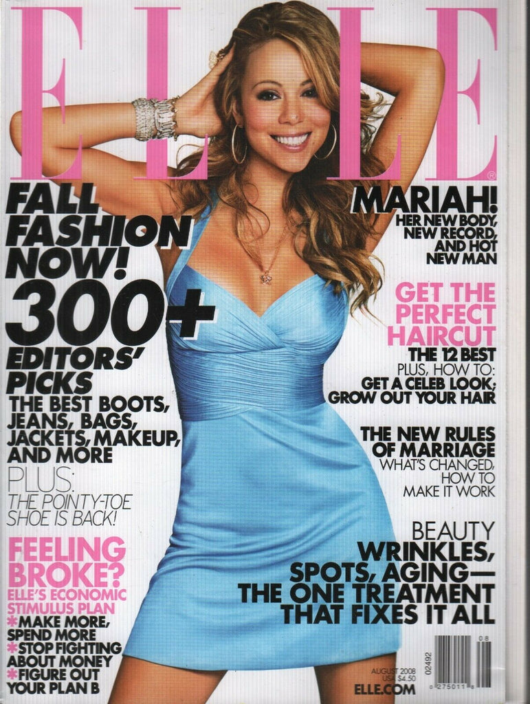 Elle Magazine August 2008 Mariah Carey 090319AME