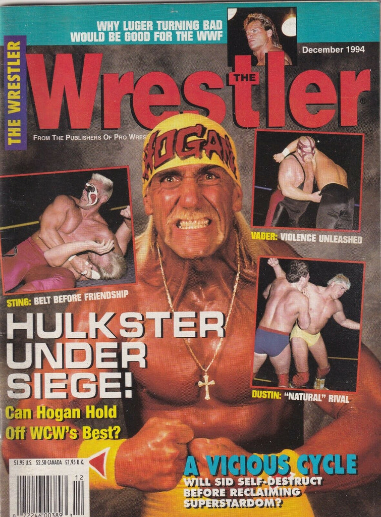 The Wrestler Magazine Hulk Hogan Sting Van Vader December 1994 062419nonr