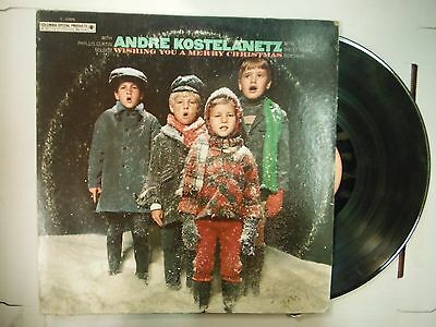 33 RPM Vinyl Andre Kostelanetz Wishing You A Merry Christmas C10975 122314KME