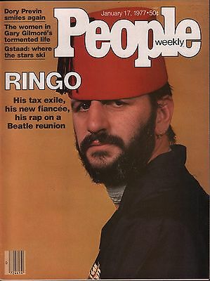 People Weekly January 17 1977 Ringo Starr, Dory Previn VG 012716DBE