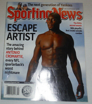 Sporting News Magazine Antonio Cromartie May 2008 120614R2