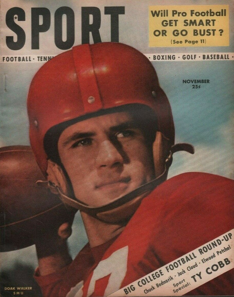 Sport Magazine November 1948 Doak Walker Ty Cobb Bill Rives 071719DBE