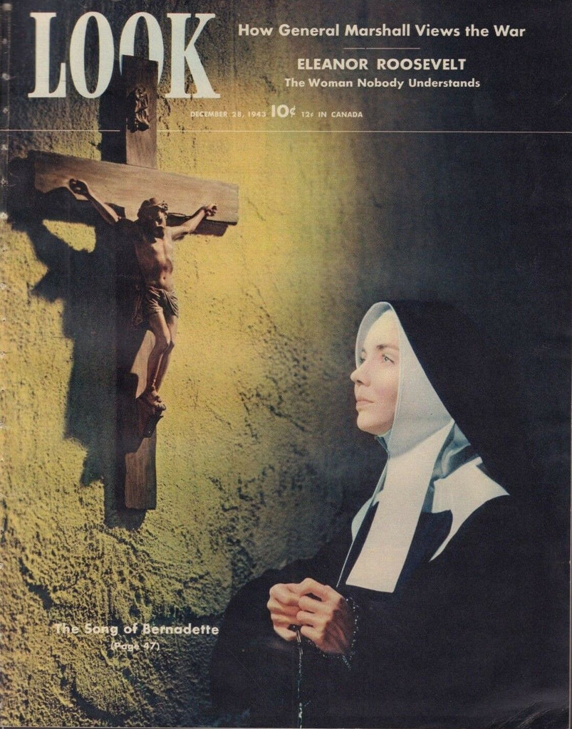 Look December 28 1943 Eleanor Roosevelt Jennifer Jones 011419DBE