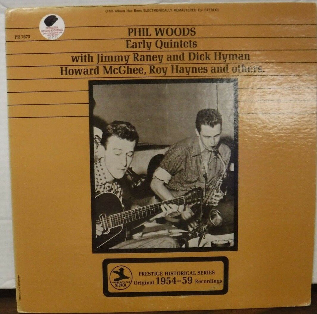 Early Quintets Phil Woods vinyl PRT7673 030318LLE