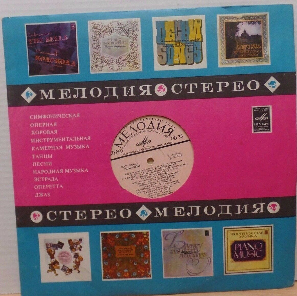 Ctepeo 33rpm Russian Import Record 082018DBT