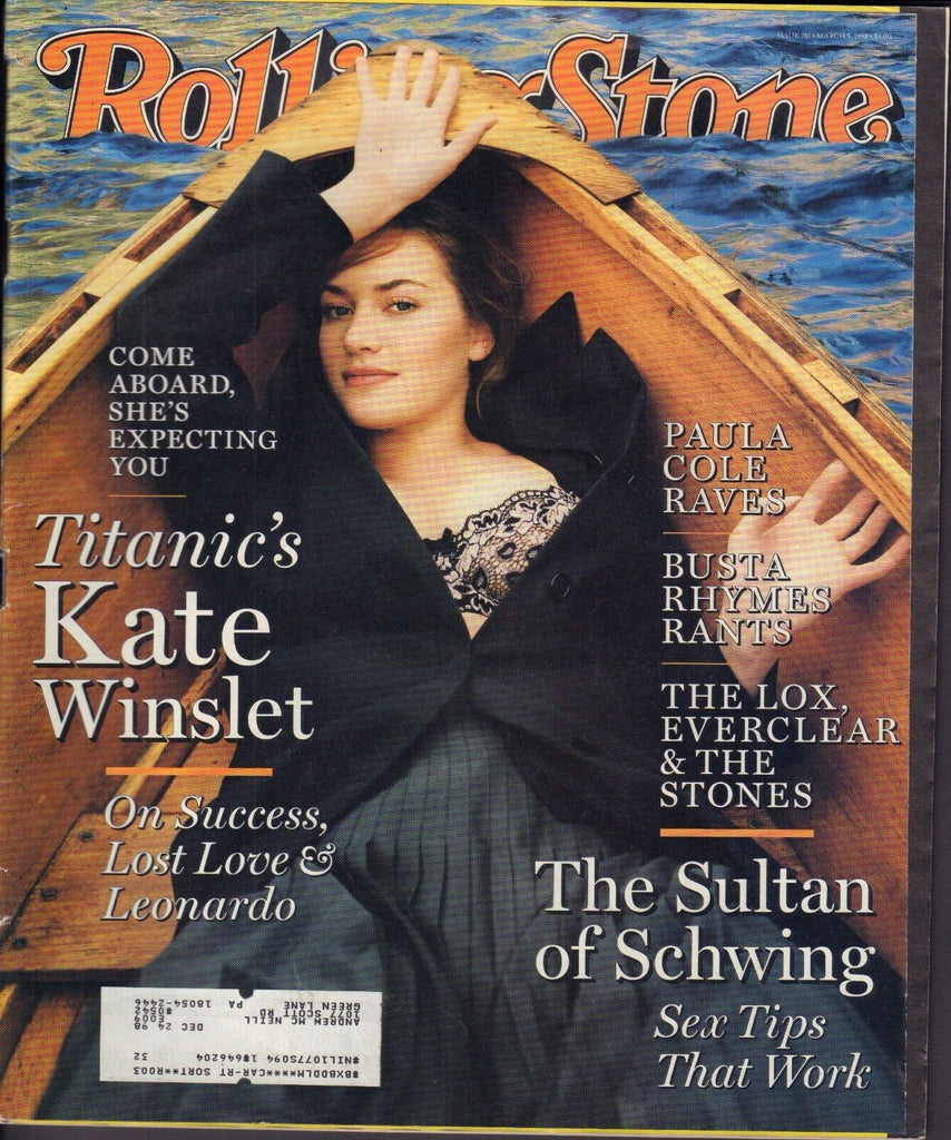 Rolling Stone Magazine March 5 1998 Kate Winslet 102617nonjhe