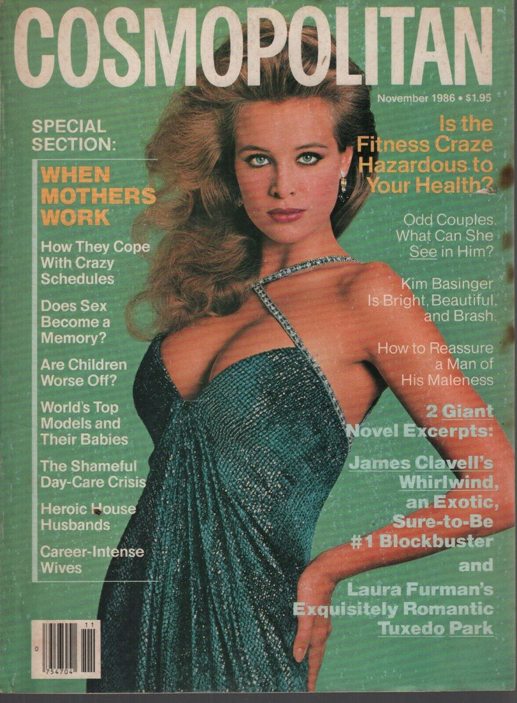 Cosmopolitan Magazine November 1986 Frederique Scavullo 080919AME
