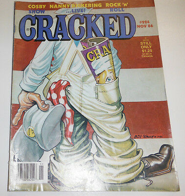 Cracked Magazine Cosby Nanny Dickering November 1986 082114R