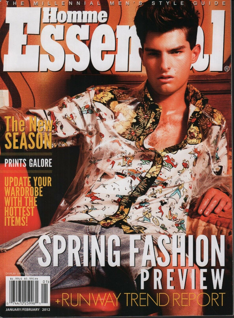 Essential Homme January February 2012 Karl Simone Saverio Cardia 091218DBE