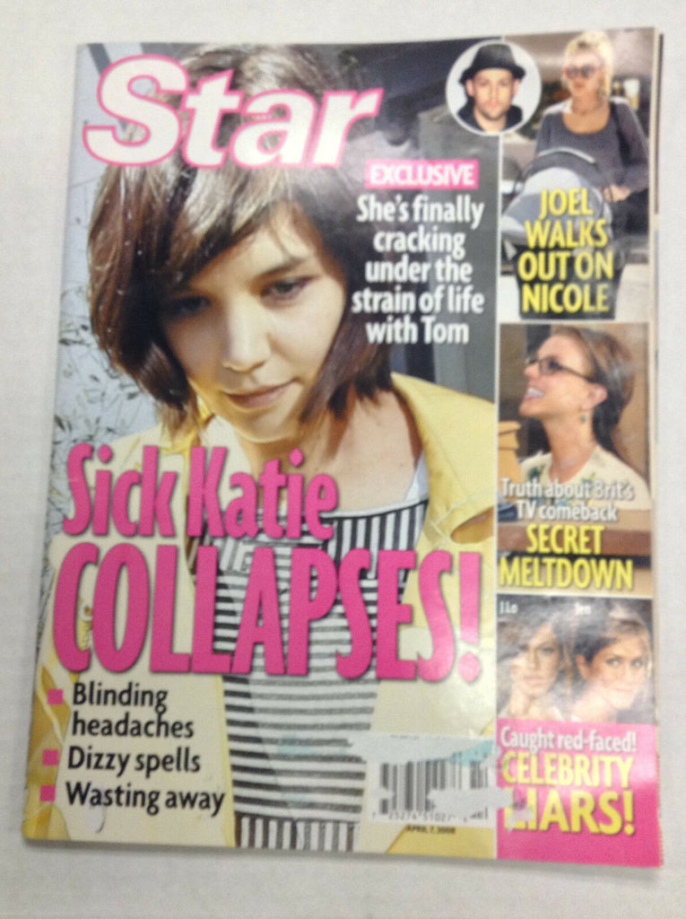 Star Magazine Katie Holmes Nicole Richie April 7, 2008 020817RH