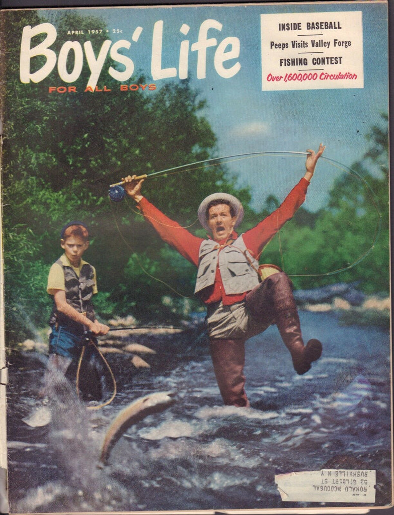 Boys Life April 1957 inside Baseball w/ML 011717DBE
