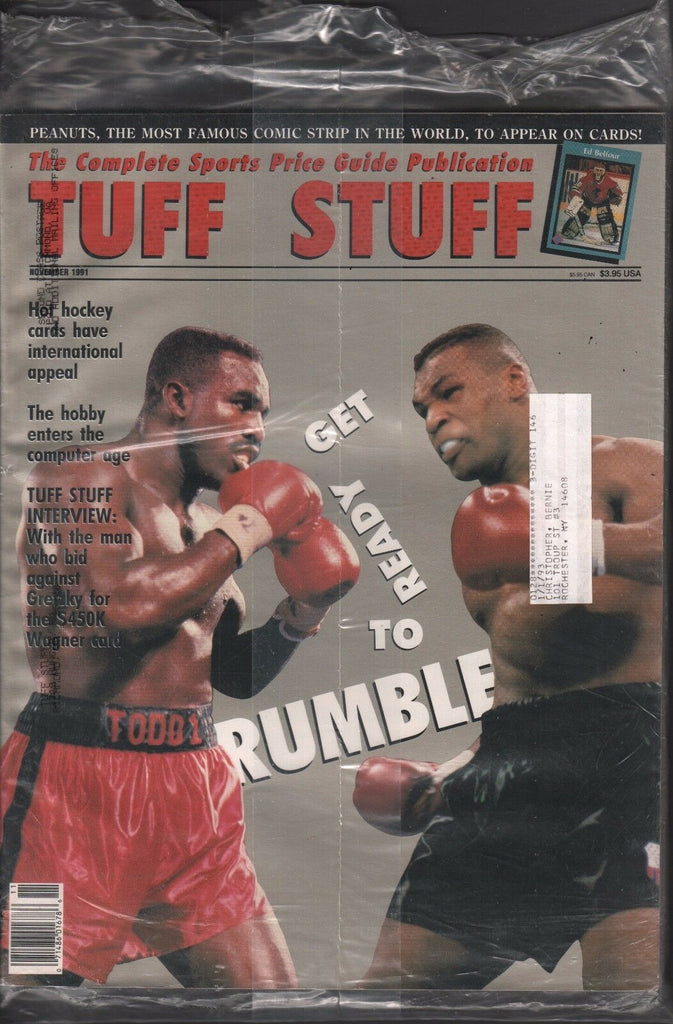 Tuff Stuff Price Guide November 1991 Holyfield vs. Tyson 013117DBE3