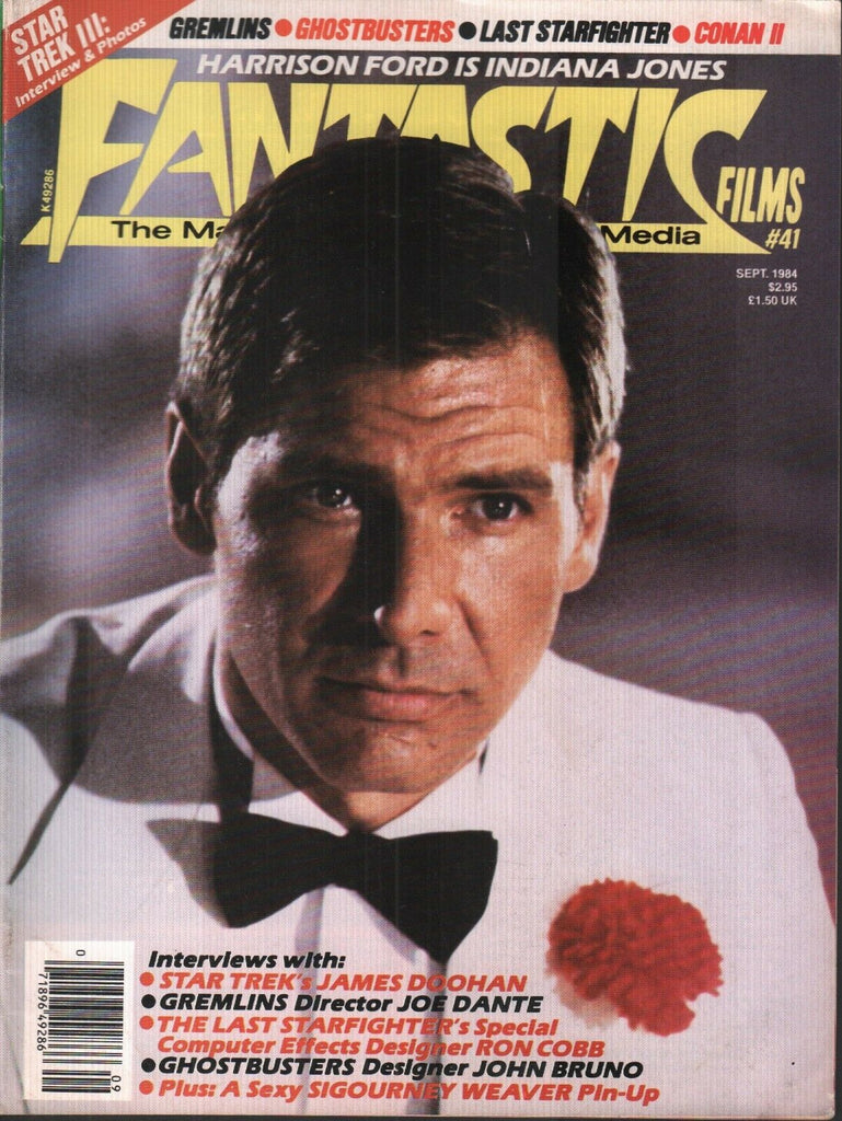 Fantasic Films #41 September 1984 Harrison Ford Indiana Jones 020419AME