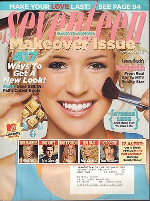 Seventeen October 2005 Laguna Beach's Kristen w/ML VG 061616DBE