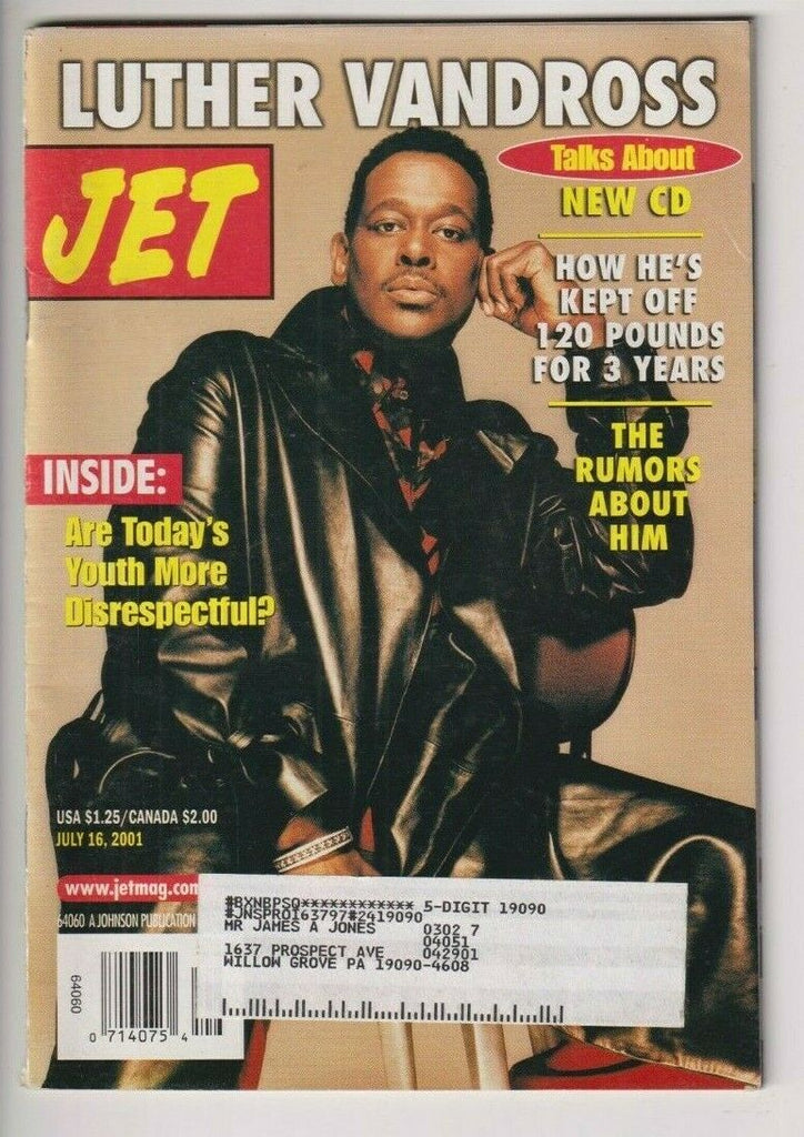 Jet Mag Luther Vandross July 16, 2001 112619nonr