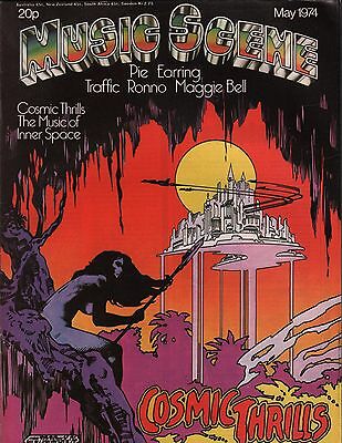 Music Scene May 1974 "Cosmic Thrills The Music of inner space" EX 112015DBE