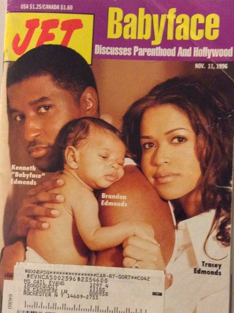 Jet Magazine Babyface Kenneth Edmonds November 11, 1996 090817nonrh