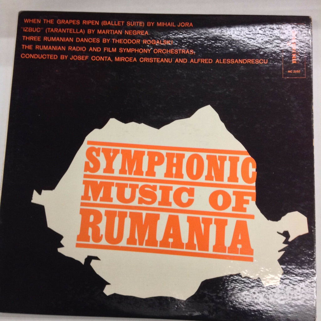 Symphonic Music Of Rumania MC2052 33RPM Records 031717RR