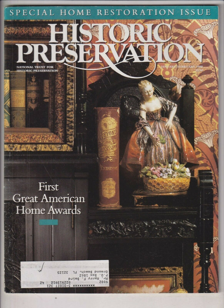 Historic Preservation Home Restoration Issue Jan/Feb 1990 021020nonr