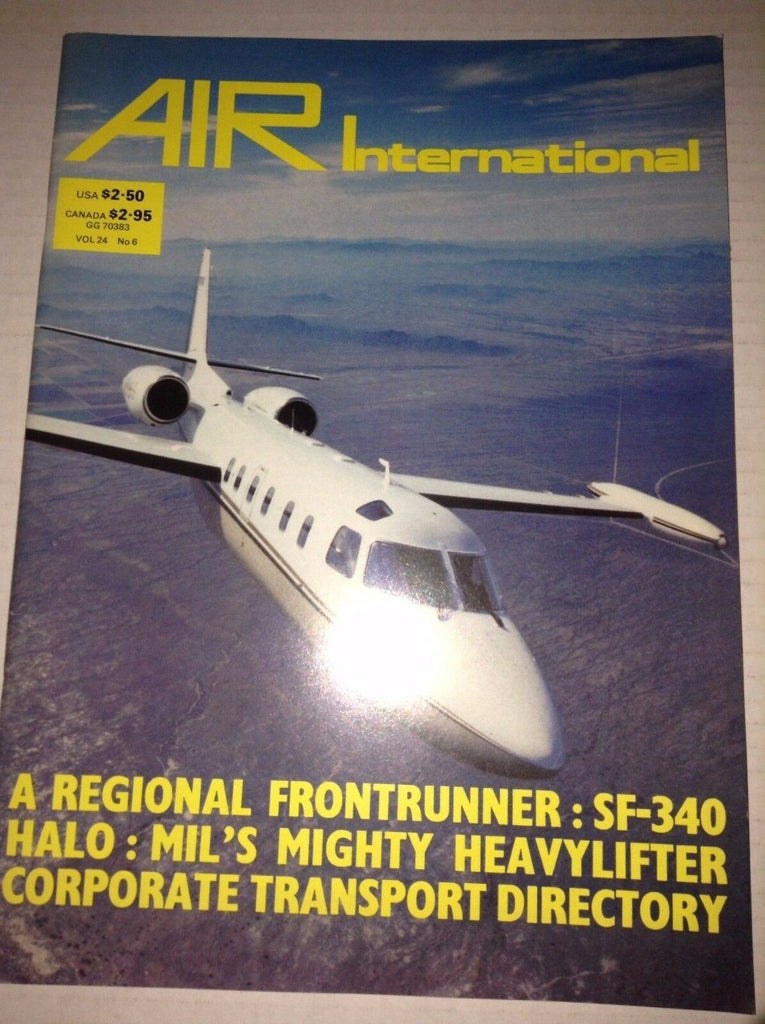 Air International Plane Magazine SF-340 Halo June 1983 120716rh2