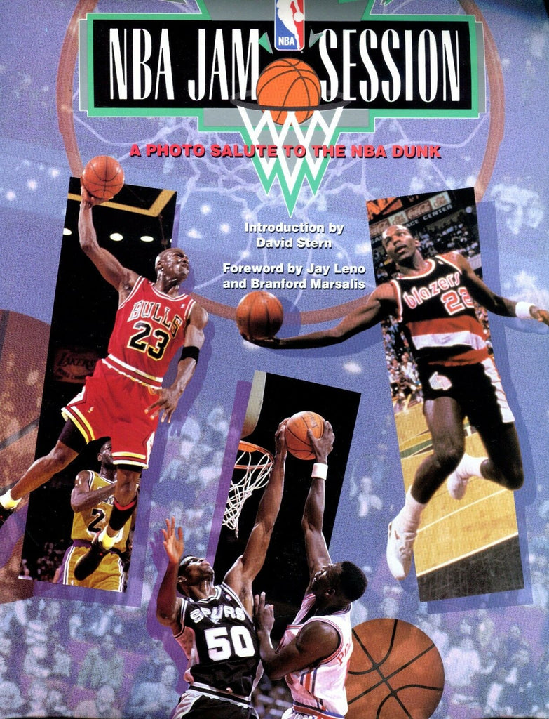 NBA Jam Session Book Photo Salute Dunk Michael Jordan 1982 EX 021717jhe